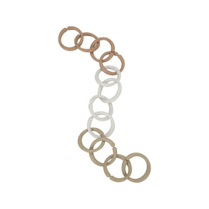 Spojovacie krúžky reťaz Beige