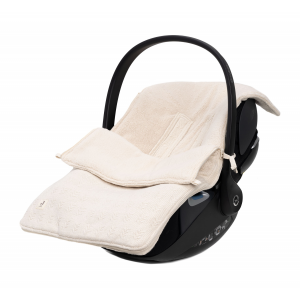 Fusak do autosedačky Grain Knit Oatmeal