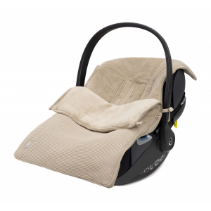Fusak do autosedačky Basic Knit Olive Green