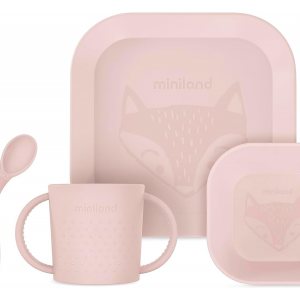 Jedálenská sada štvorcová 5-dielna Candy