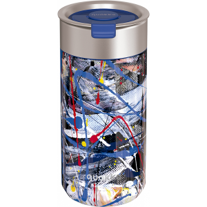 Nerezový termohrnček so sitkom Boost Abstract 400 ml