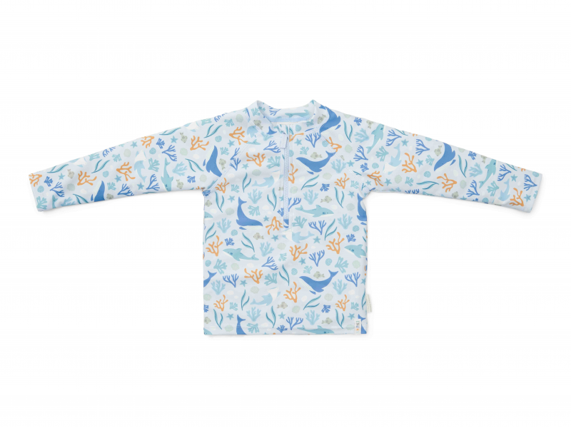 Plavecké tričko dlhý rukáv Ocean Dreams Blue veľ. 86/92