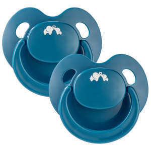 Cumlík silikónový Physio Air Eco 2ks 0m+ Blue