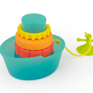 Loď do vody so stohovacími krúžkami