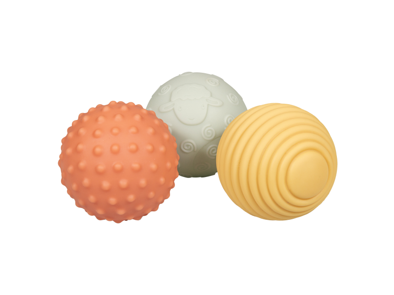 Senzorické loptičky 3 ks Farma