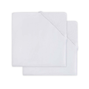 Napínacia plachta 60x120 cm froté White 2 ks