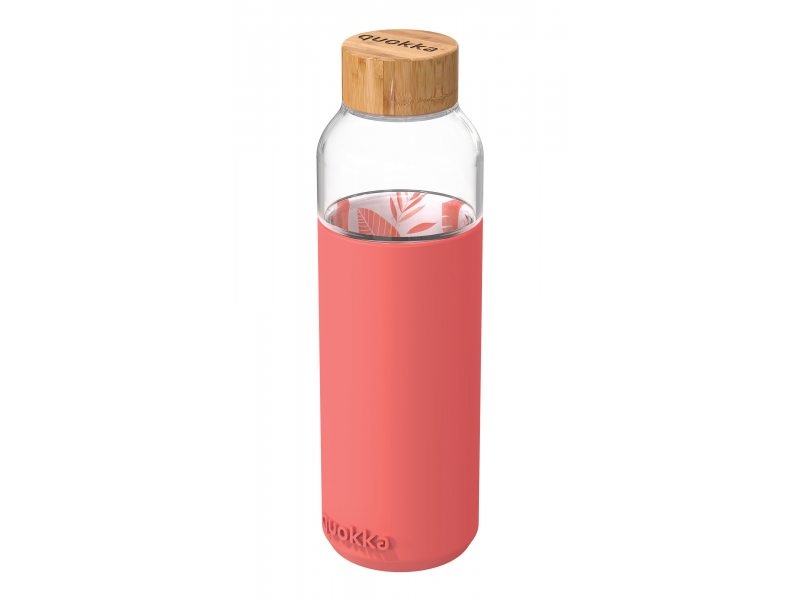 Sklenená fľaša Flow Pink Botanical 660 ml