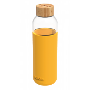 Sklenená fľaša Flow Yellow 660 ml