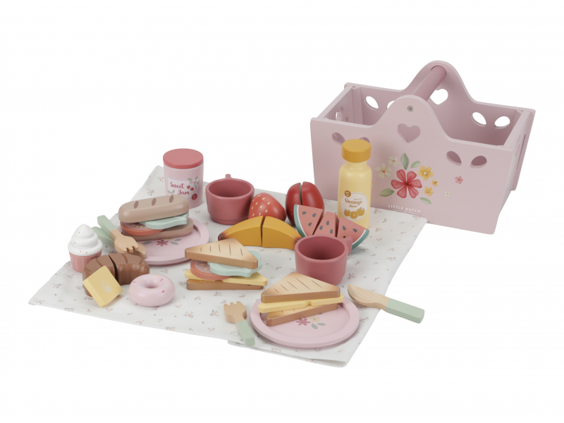 Sada na piknik drevená