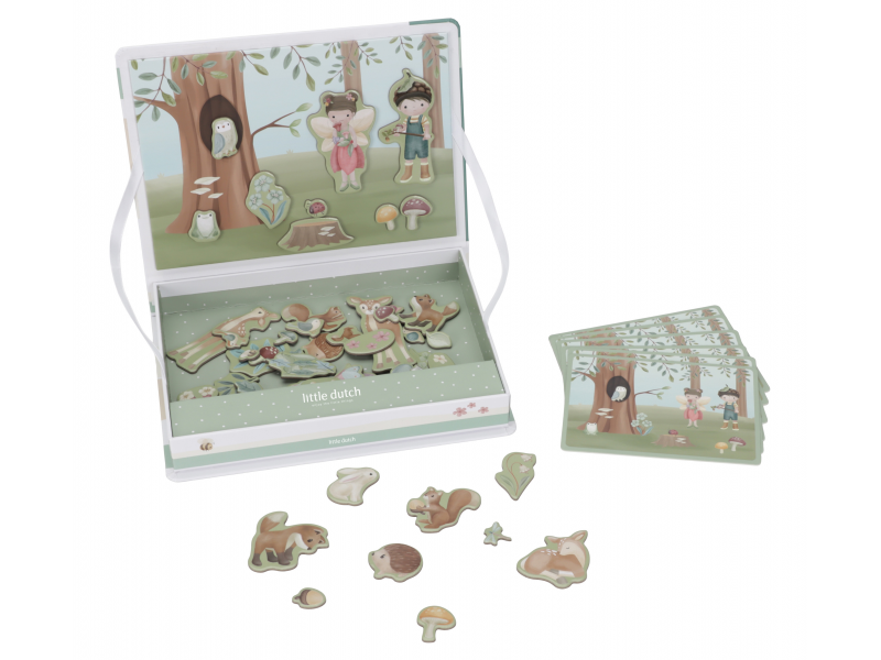 Magnetická hra Forest Friends