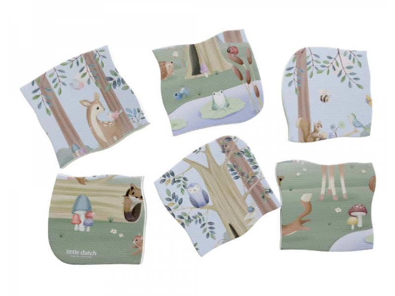 Puzzle do kúpeľa Forest Friends