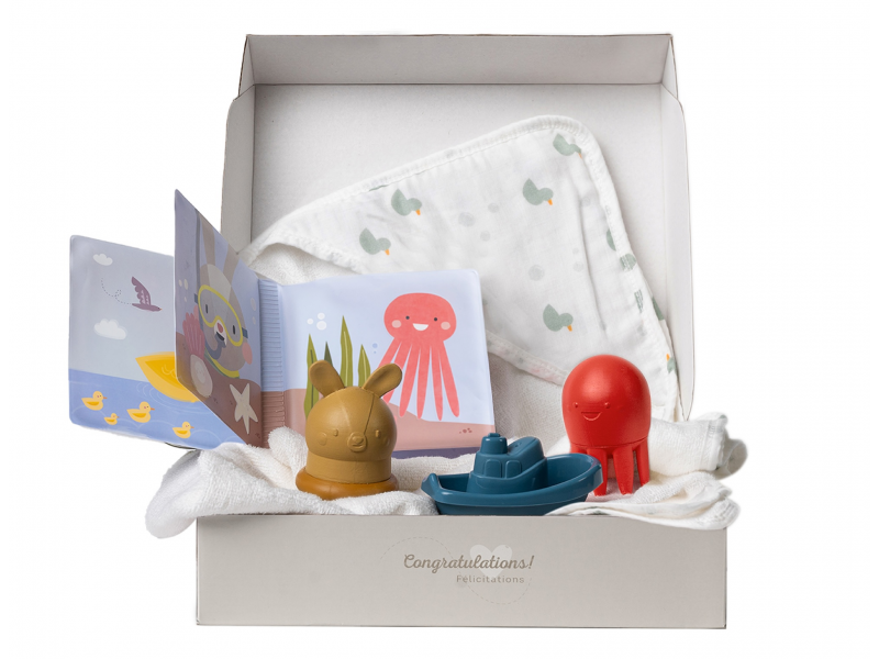 Sada hračiek do kúpeľa s osuškou