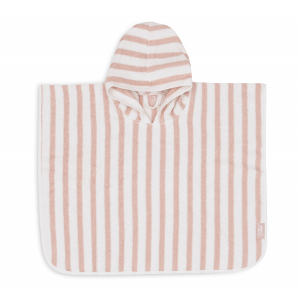 Osuška pončo Stripe Wild Rose