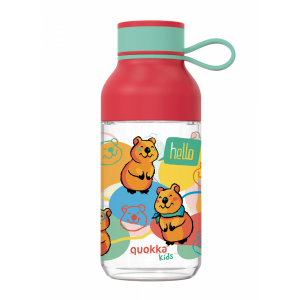 Plastová fľaša Ice Kids s pútkom Happy 430 ml