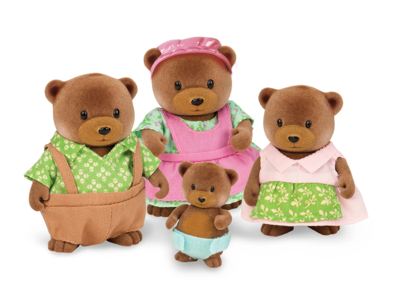 Rodina medveďov Healthnuggle