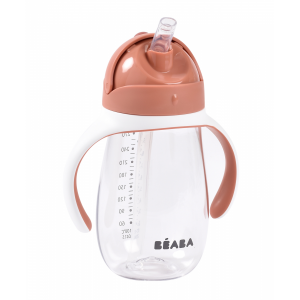 Hrnček so slamkou 300ml Terracotta