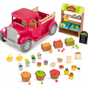 Farmársky pick-up so stánkom