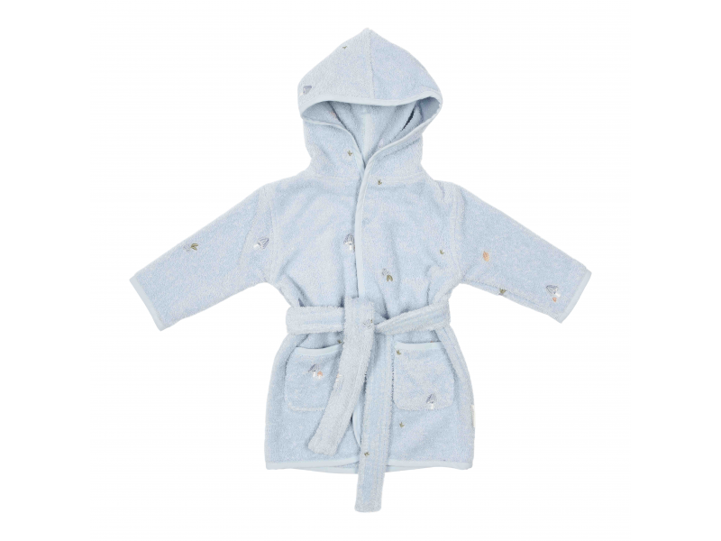 Župan froté Forest Friends Blue veľ. 98/104