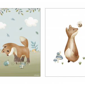 Plagát A3 Forest Friends