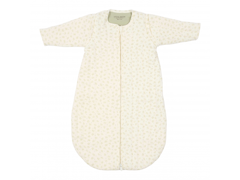 Spací vak s oddeliteľnými rukávmi 90 cm Blueberry Leaves