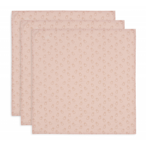 Plienky 3 ks 70x70 cm Miffy Silhouettes Wild Rose