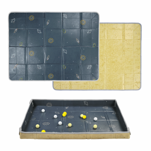 Hracia podložka penová s loptičkami Blue Yellow