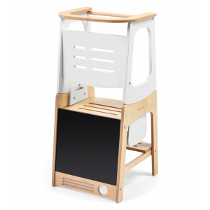 Učiaca veža 3v1 Toucan Natural White