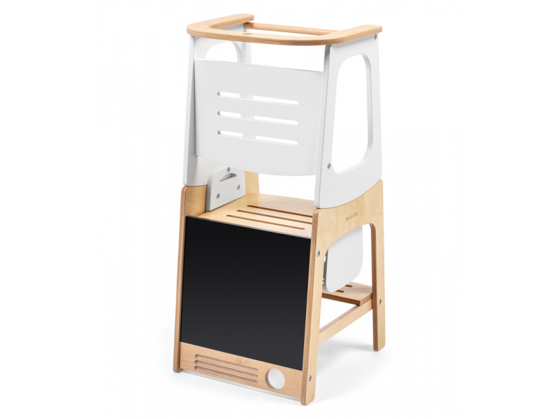 Učiaca veža 3v1 Toucan Natural White