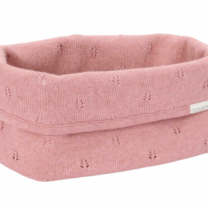 Košík pletený veľký Pure Pink Blush