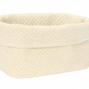 Košík pletený veľký Pure Soft White