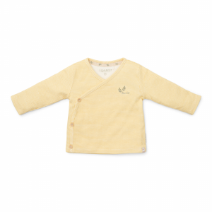 Tričko dlhý rukáv zavinovací Warm Yellow veľ. 68