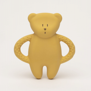 Hryzátko prírodný kaučuk medvedík Honey