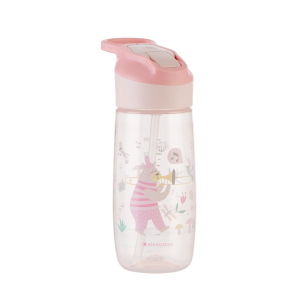 Hrnček so silikónovým náustkom 450ml 12m+ Music Fest Pink