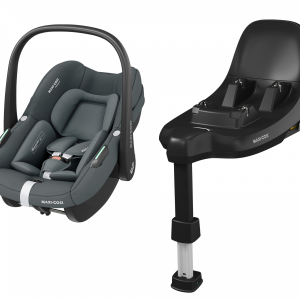 Pebble S autosedačka Tonal Graphite + základna FamilyFix S