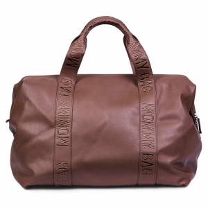 Prebaľovacia taška Mommy Bag Signature Vegan Leather Dark Brown