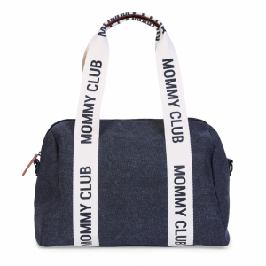 Prebaľovacia taška Mommy Club Signature Canvas Black