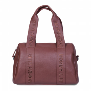 Prebaľovacia taška Mommy Club Signature Vegan Leather Dark Brown