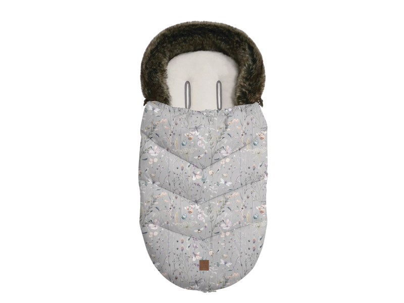 Fusak zimný Luxury Dreamy Fields Grey