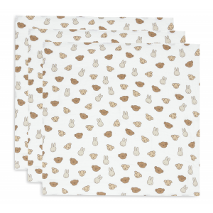 Plienky 3 ks 70x70 cm Miffy & Friends