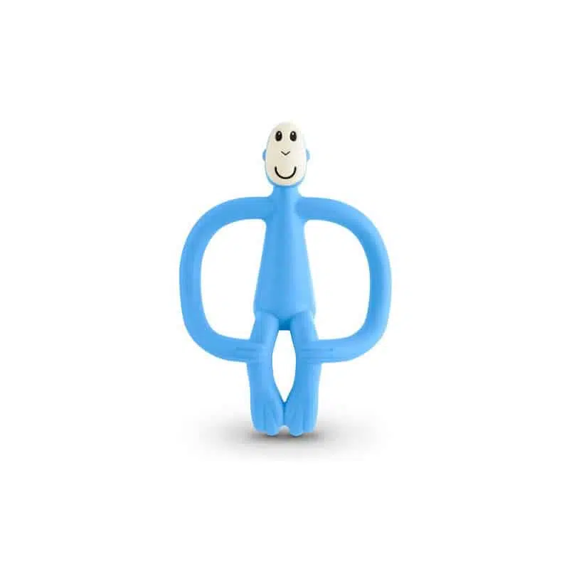 HRYZÁTKO A ZUBNÁ KEFKA MATCHSTICK MONKEY SVETLO MODRÁ