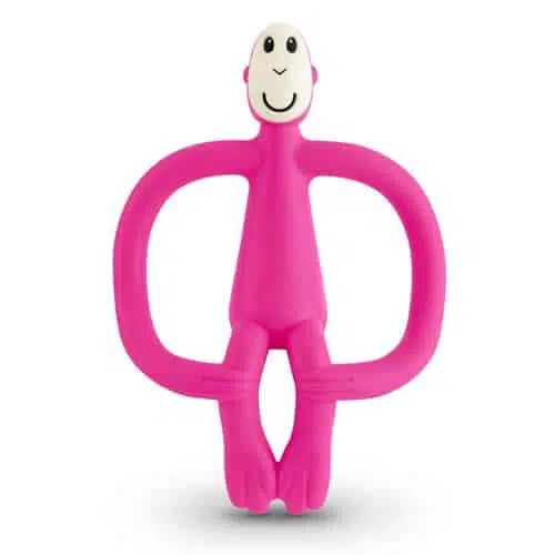 HRYZÁTKO A ZUBNÁ KEFKA MATCHSTICK MONKEY RUŽOVÁ