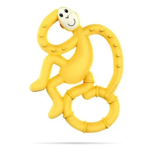MINI MONKEY HRYZÁTKO S ANTIMIKROBIÁLNYM POVRCHOM BIOCOTE ŽLTÉ