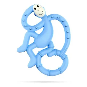 MINI MONKEY HRYZÁTKO S ANTIMIKROBIÁLNYM POVRCHOM BIOCOTE SVETLO MODRÉ