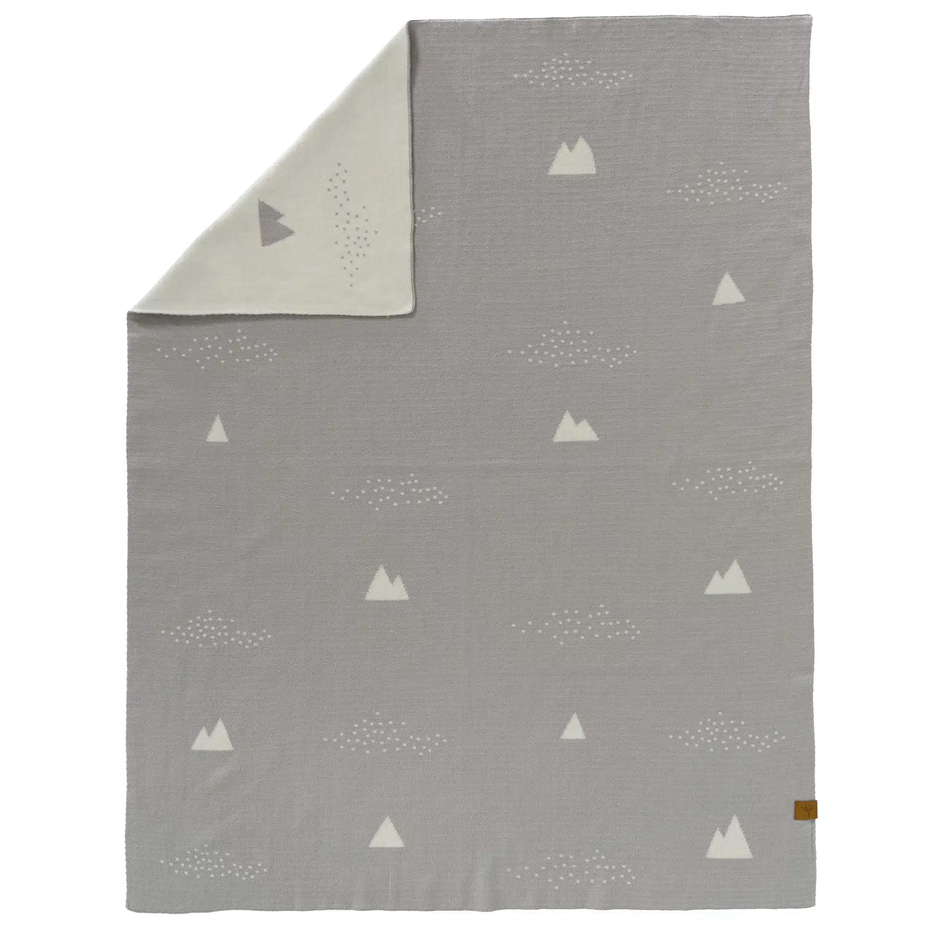 PLETENÁ DEKA GRAPHICAL ICE MOUNTAIN