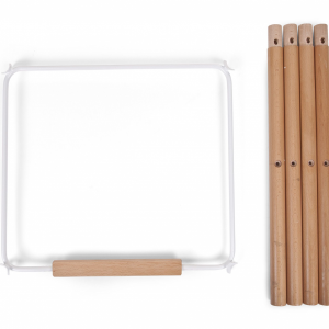 Extra dlhé nohy k stoličke Evola Anthracite