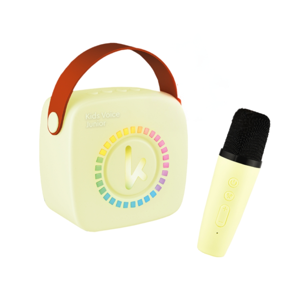 Bluetooth Mini Karaoke set mikrofón a reproduktor Yellow