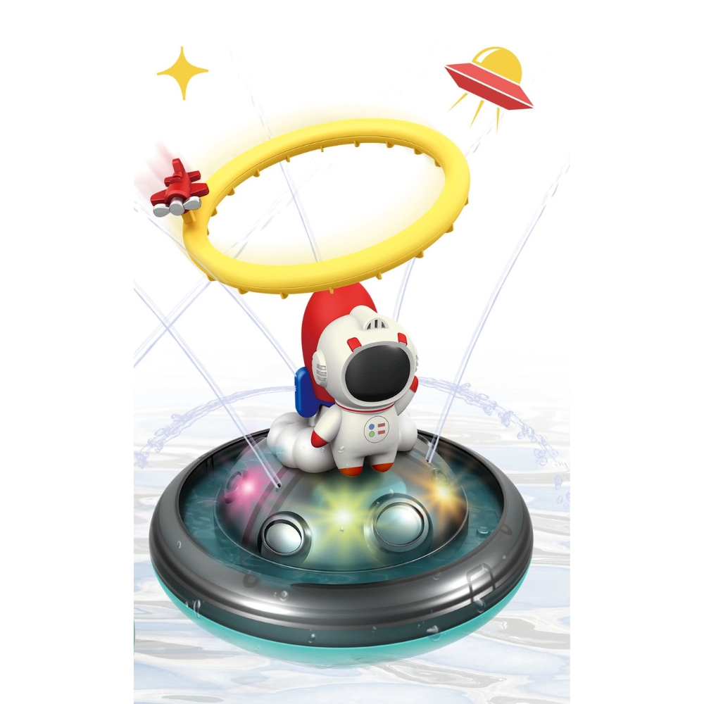 Striekacia hračka do vody Astronaut Raketa