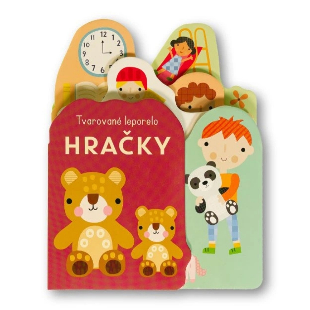 Tvarované leporelo - Hračky