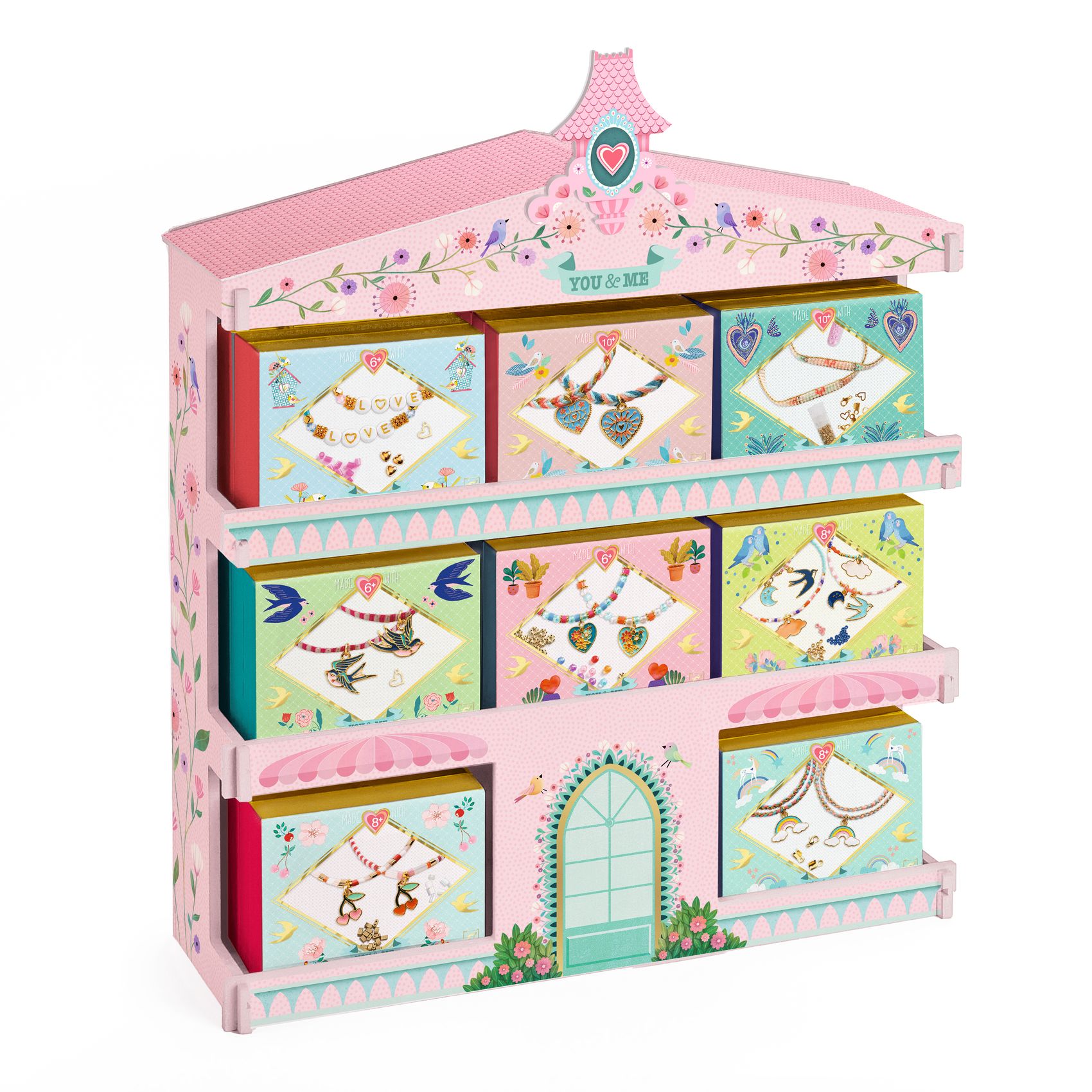 Display pre sady na výrobu šperkov YOU & ME