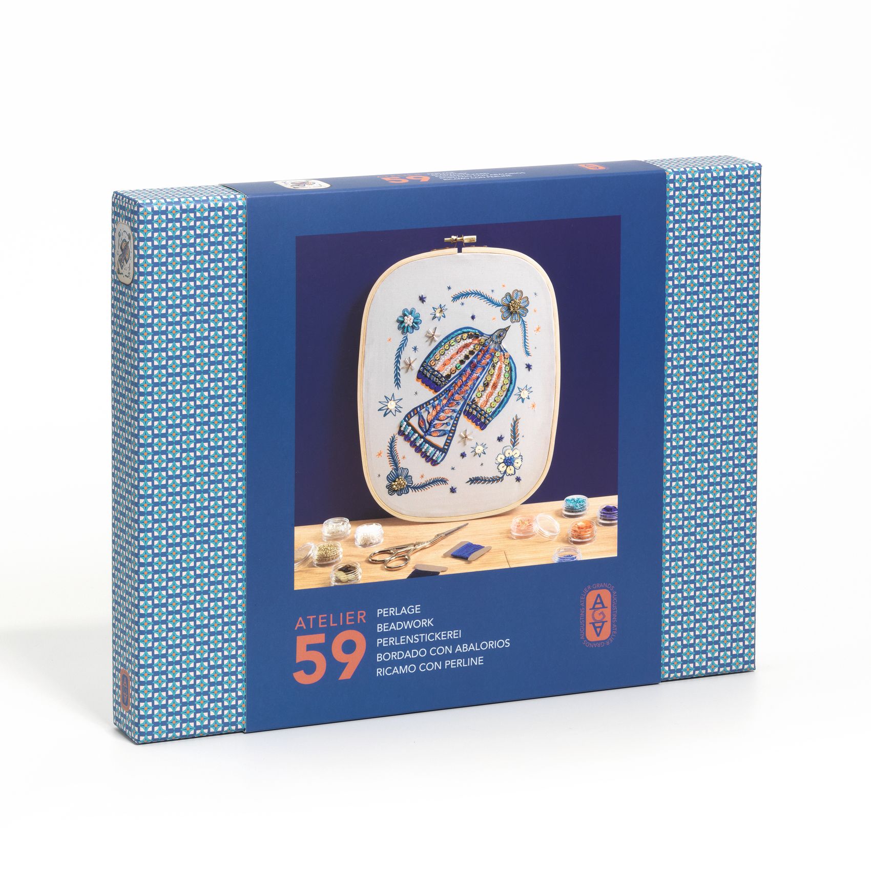 Korálkovanie na plátne Ateliér 59